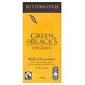 Green & Blacks Milk Chocolate with Butterscotch 