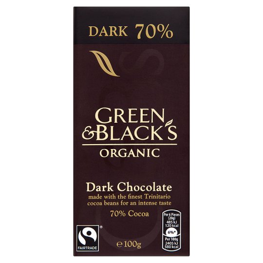 Green & Blacks Dark Chocolate 
