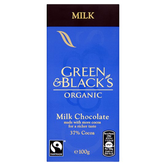 Green & Blacks Milk Chocolate 