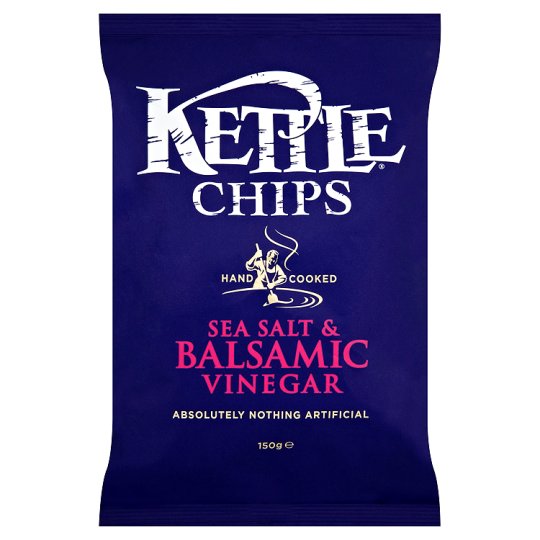 Kettle Crisps Sea Salt & Balsamic Vinegar 
