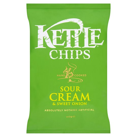 Kettle Crisps Sour Cream & Onion 