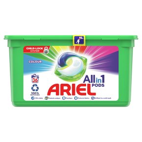 Ariel Capsules Colour - 36 wash