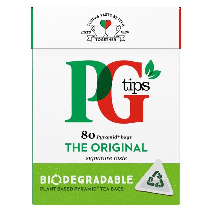 P.G. Tips Tea Bags 80's
