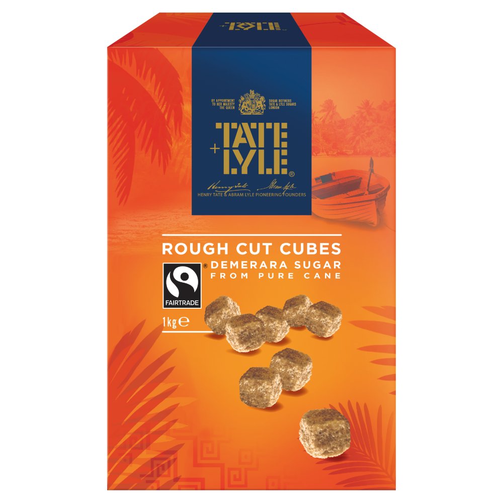 Tate and Lyle Rough Cut Brown Sugar Cubes 