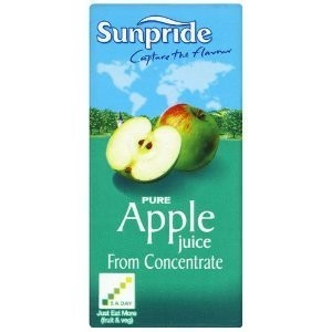 Sunpride Apple Juice 1ltr