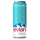 Evian Sparkling Cans