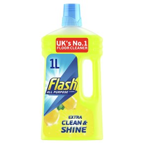 Flash Clean and Shine Crisp Lemon 1ltr