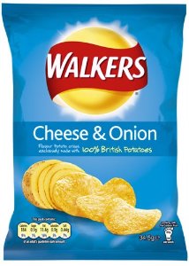 Walkers Cheese & Onion 